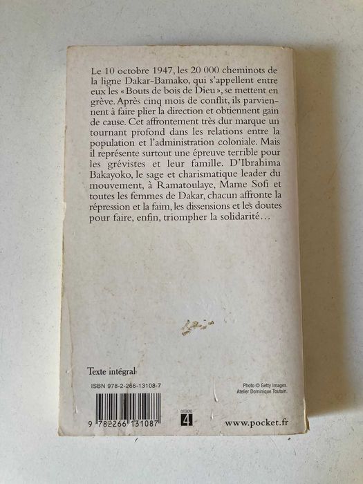 Livro - Les bouts de bois de Dieu (ctt editorial grátis)