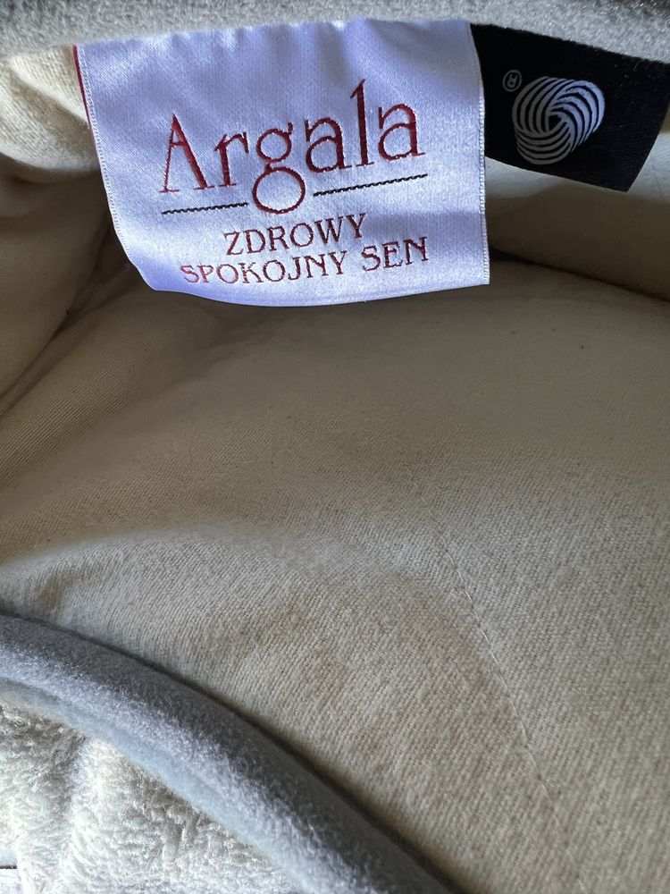 kołdra welniana woolmark Argala