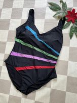 Kostium kąpielowy strój jednoczęściowy push up wyprofilowany 4XL/5XL