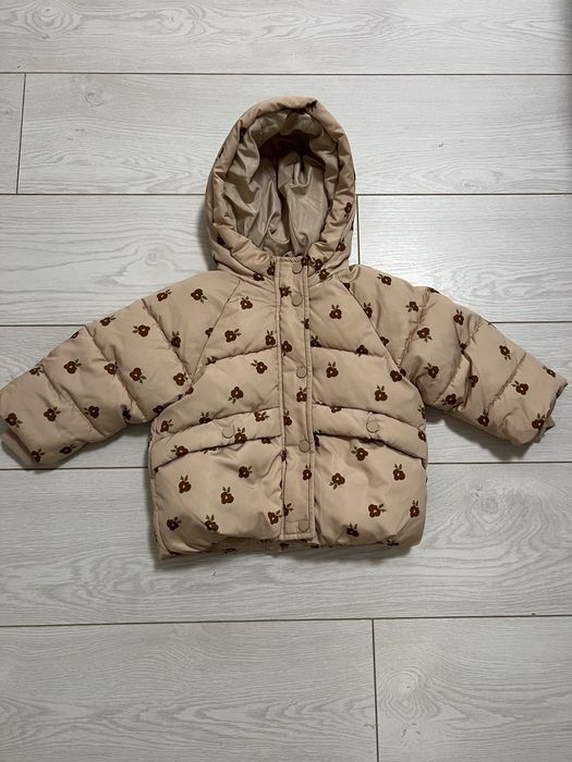 Курточка на дівчинку zara 86, зима