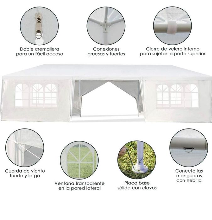 Tendas 6x3m e 9x3m. para casamentos, batizados e festas.159€ e 209€