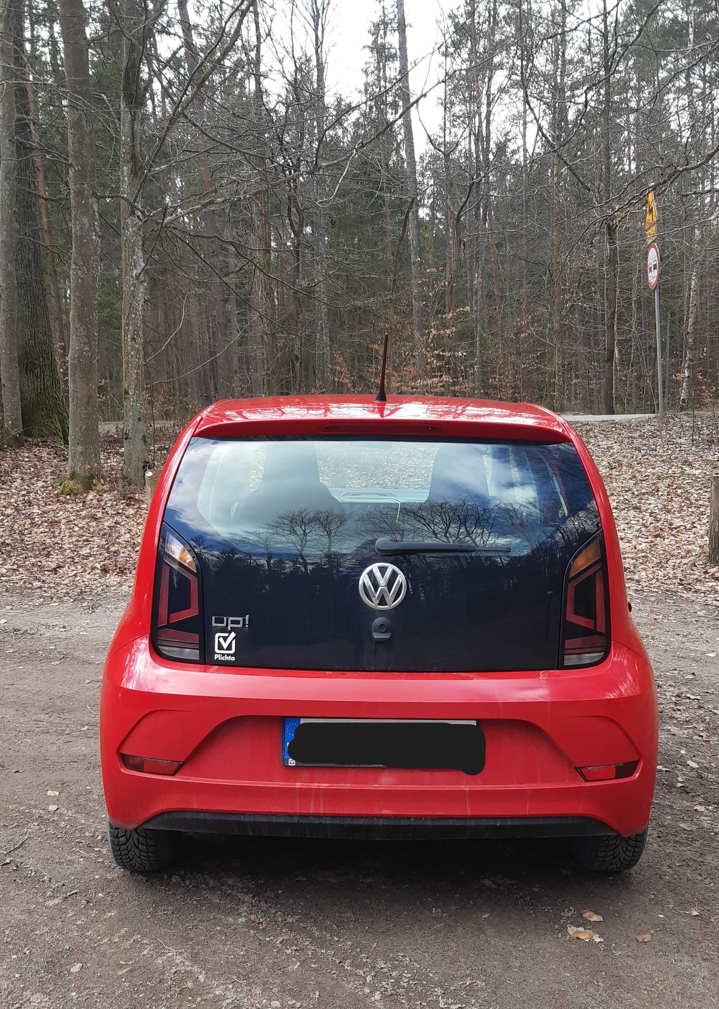 Volkswagen Up! 2017r. 4-drzwiowy, 1.0 MPI, 61 tys km - stan idealny!