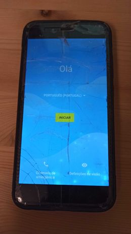 Smartphone Xiaomi Mi A1 - ecrã partido
