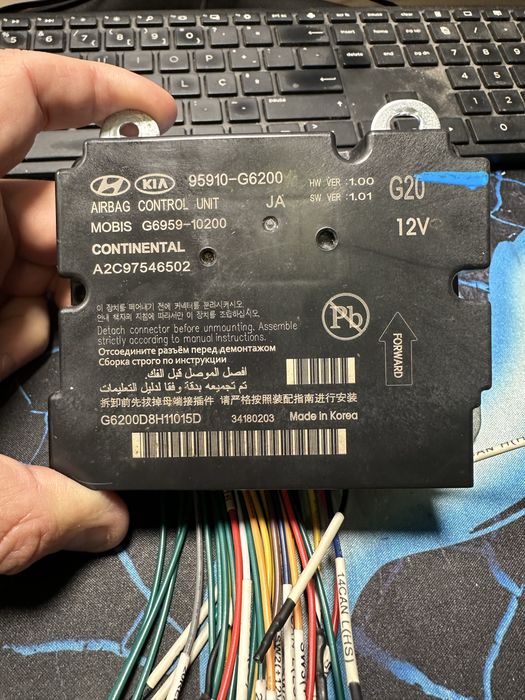 Centralinas Airbag Reparação