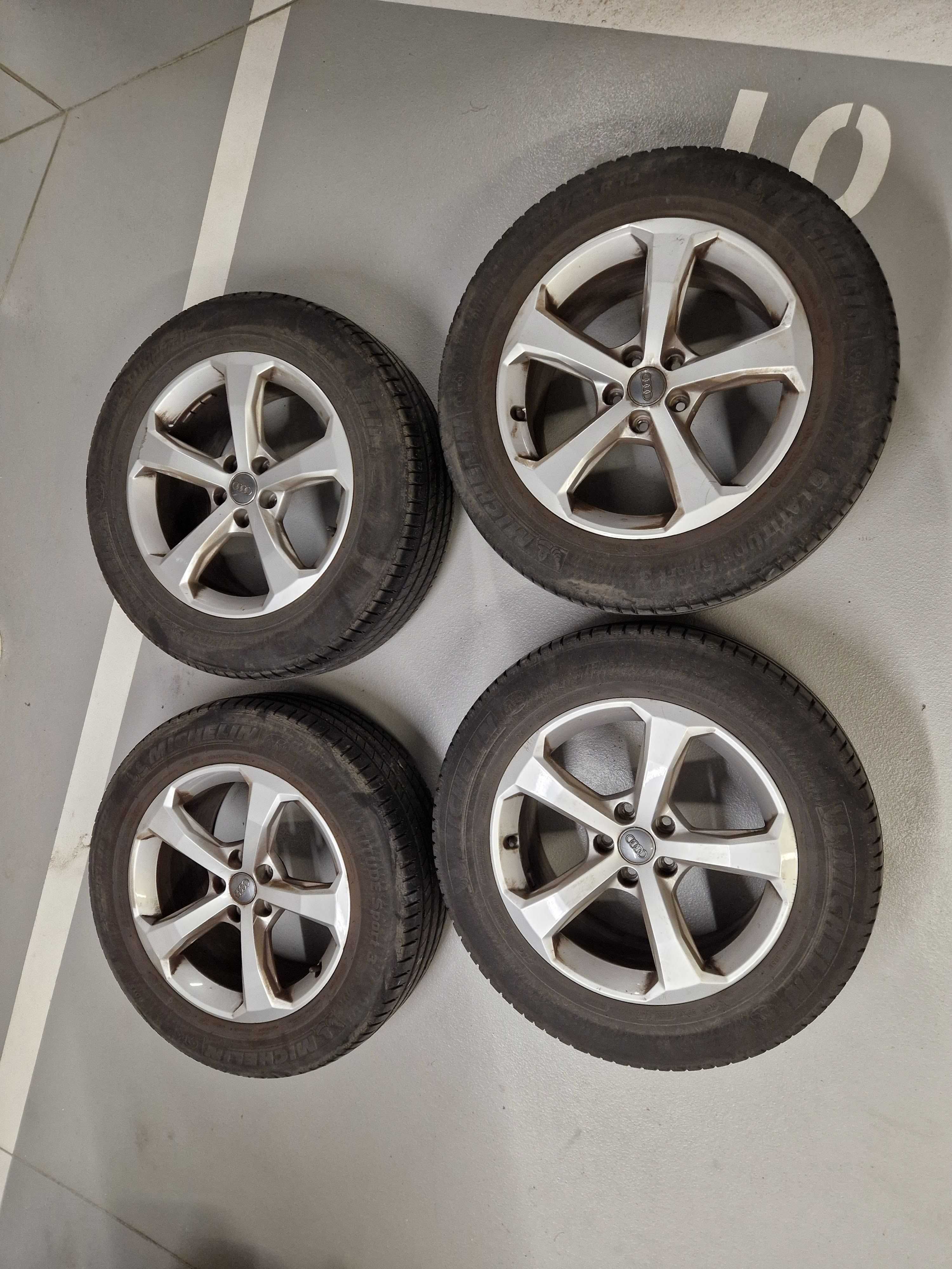 Koła do audi 18" 5x112 z oponami używane oryginał