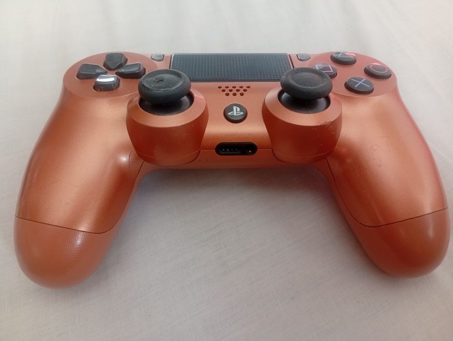 Pad PS4 oryginalny Sony bezprzewodowy DUALSHOCK 4 V2 Cooper miedź