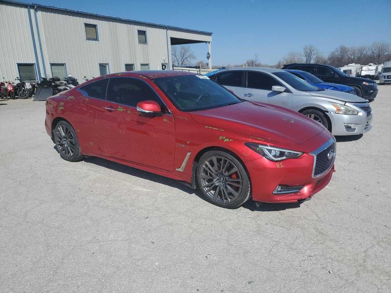 2017 Infiniti Q60 Red Sport 400