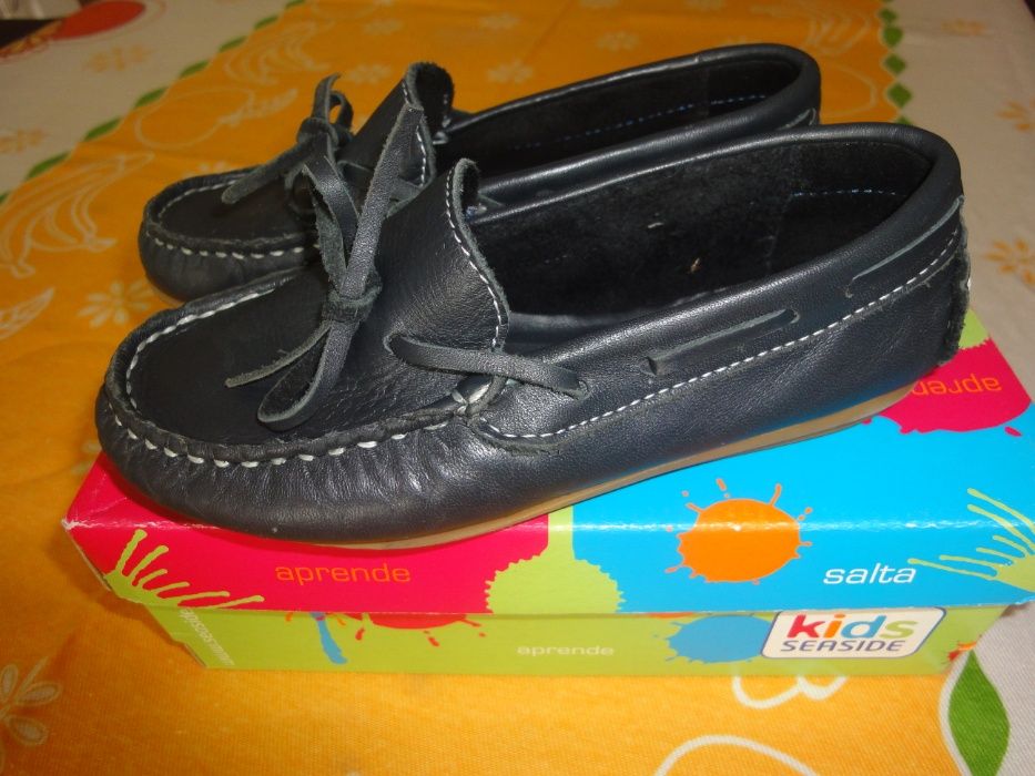 Mocassins azuis escuros, nº. 29