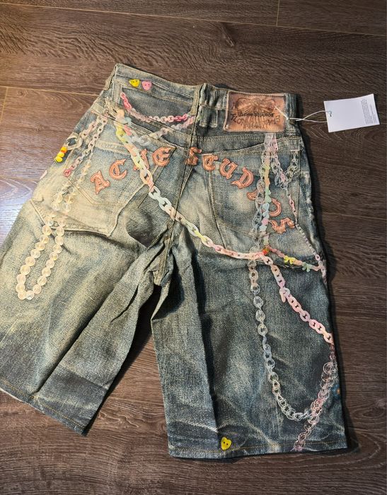Шорты Acne Studios акне студио opium archive