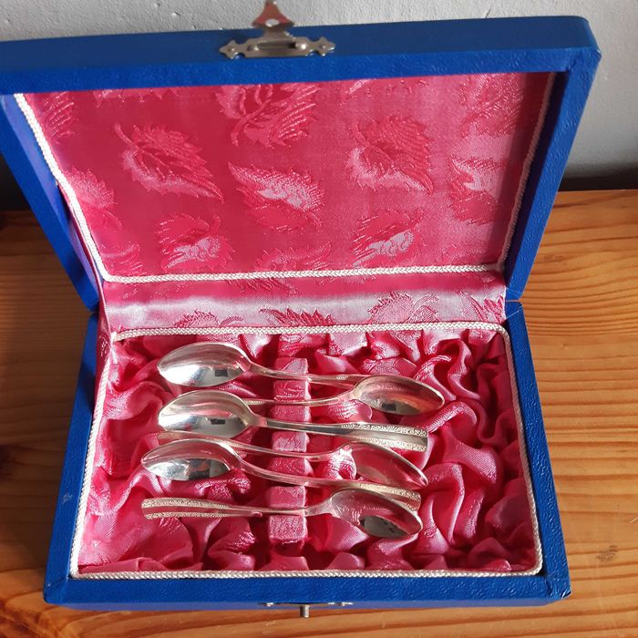 Posrebrzane łyżeczki do mokki