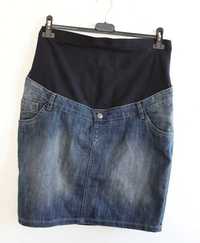 C&A 40 L spódnica mama ciążowa jeansowa