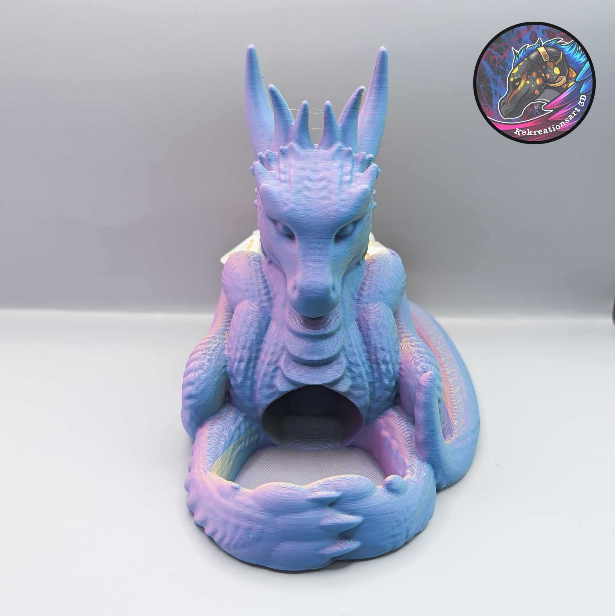 Dragon Dice Tower 3D - Torre de Dados Guardião Dragão RPG