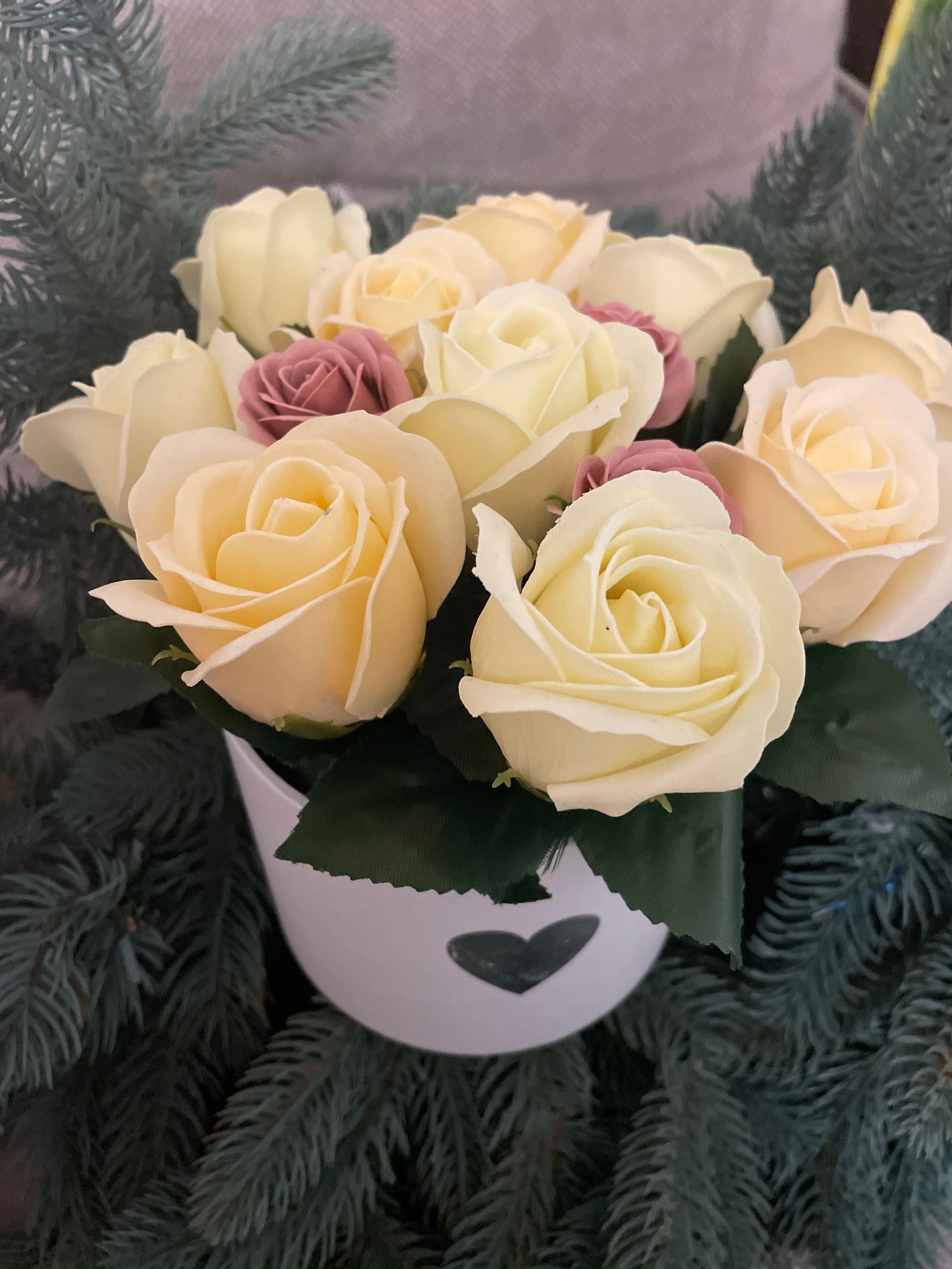 Квіти з мила / композиція подарункова