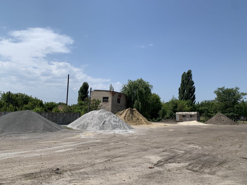 Щебінь, пісок, камінь бутовий, послуги спец техніки