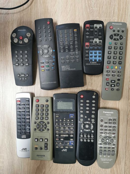 Pilot do dvd i tv zestaw 10 sztuk