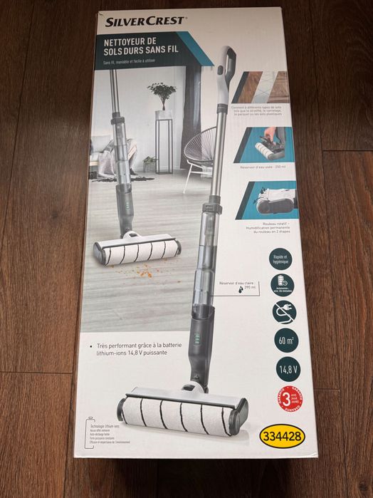 Bezprzewodowy MOP MYJĄCY SUSZĄCY 2w1