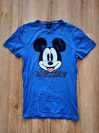 Koszulka Mickey Mouse Myszka Miki niebieska Disney Unikat !