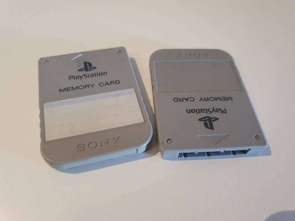 Oryginalne karty pamięci PlayStation psx