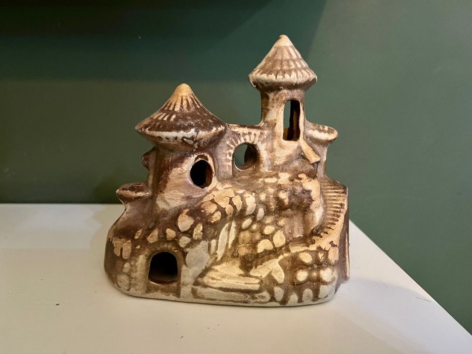 Ozdoba Do Ozdoba Akwarium Zamek Ceramiczny