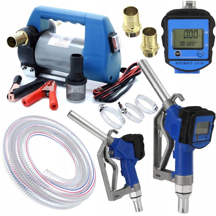 Mini Cpn 12V Pompka Do Ropy Paliwa Oleju Zestaw