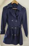 Gabardine Azul de Mulher