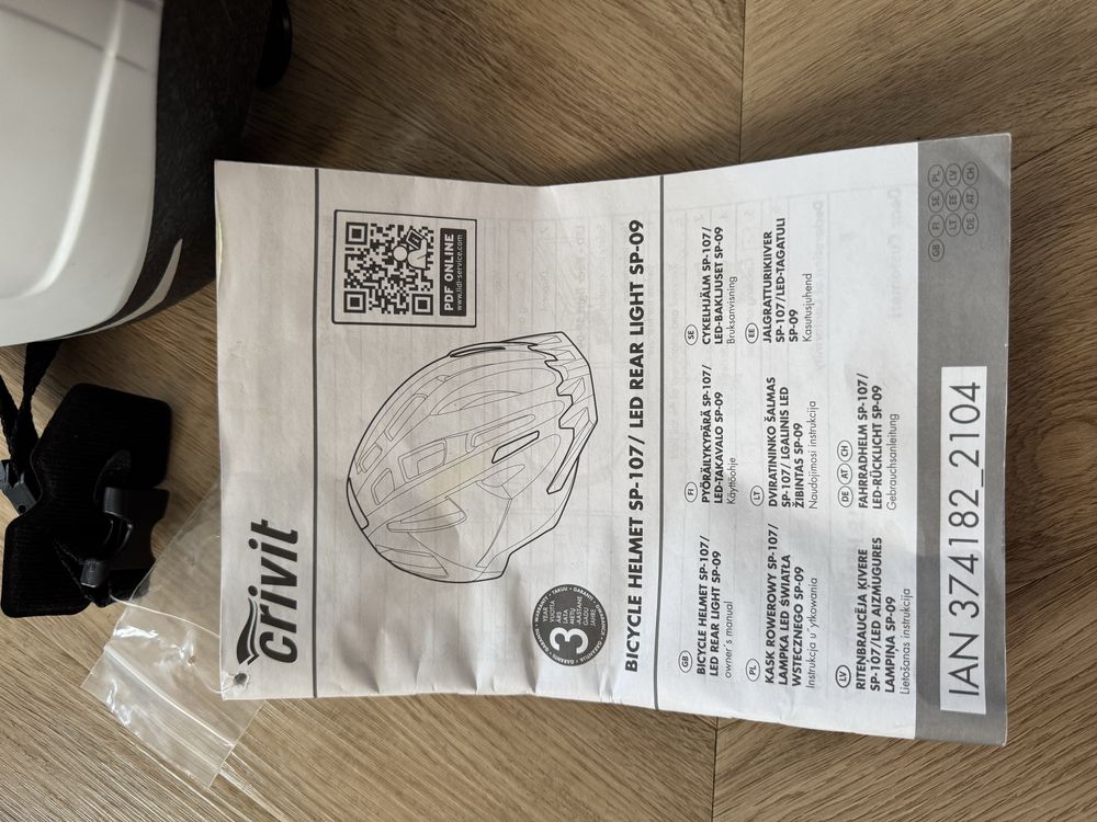 Kask Lidl Crivit Nowy