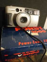 Aparat fotograficzny analogowy Porst 2000 zoom 35-70mm.