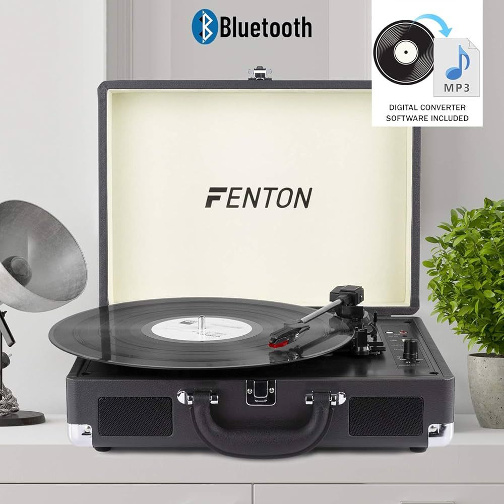 Вініловий програвач Fenton RP115 USB/ Bluetooth 3 Вт Німеччина