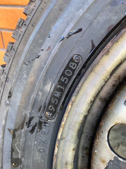 Комплект дисків R16 5x130 DIA89.1 з шинами 195/65 R16 C 8 мм