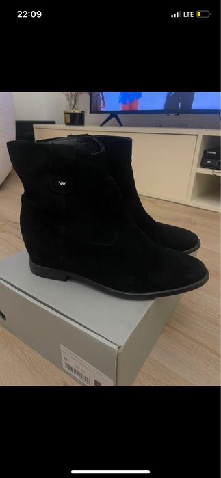 Kowbojki Wojas czarne