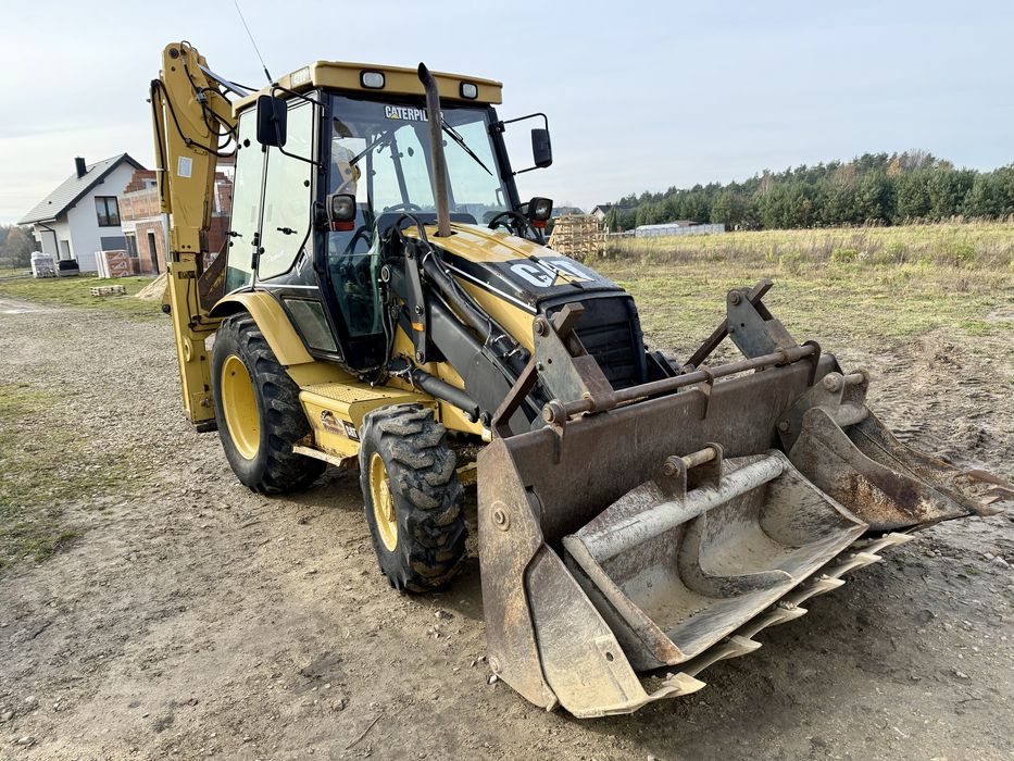 Cat 428koparko ładowarka caterpillar 428
