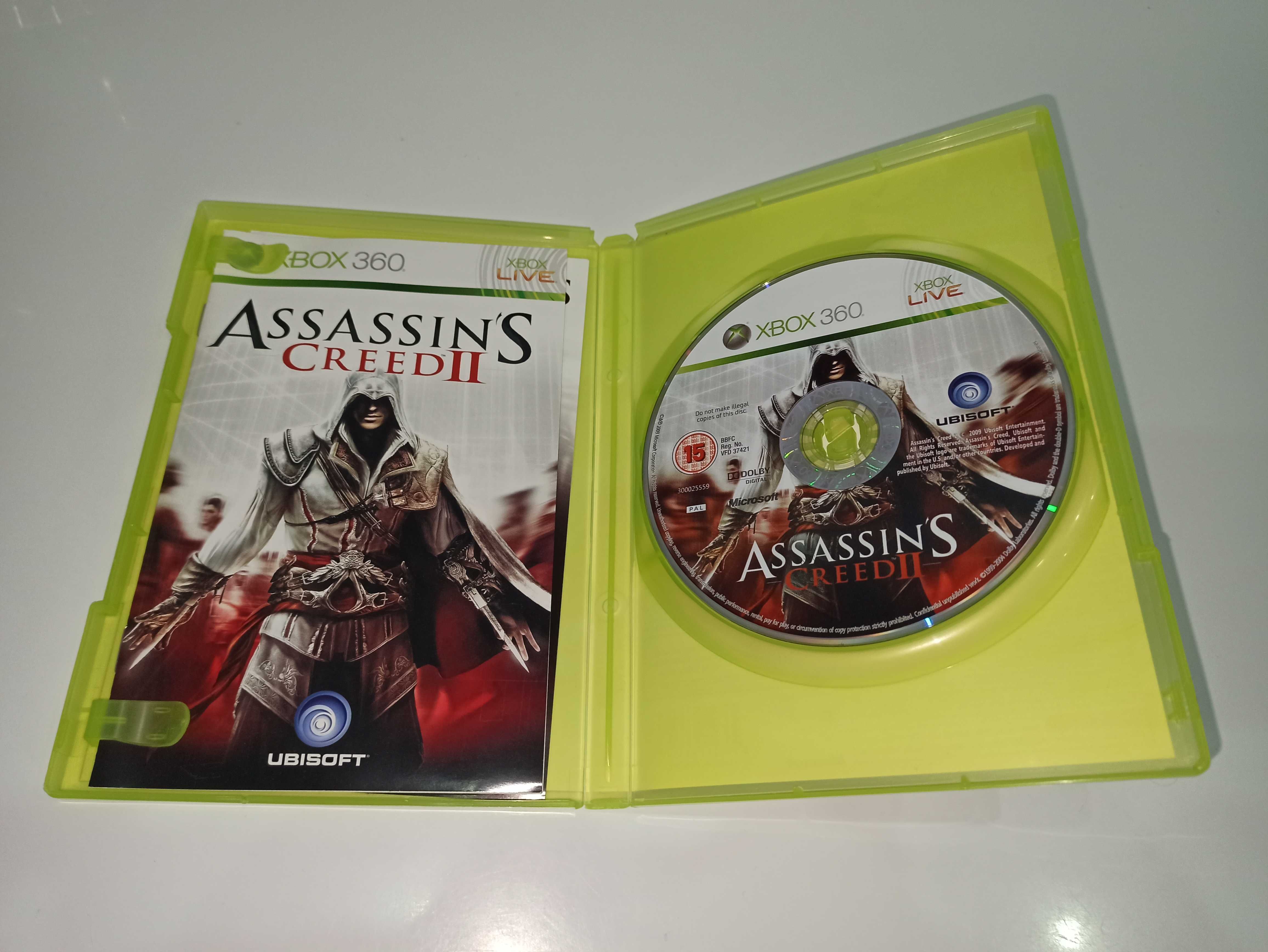 x360 ASSASSINS CREED 2 klasyka 100% pozytyw