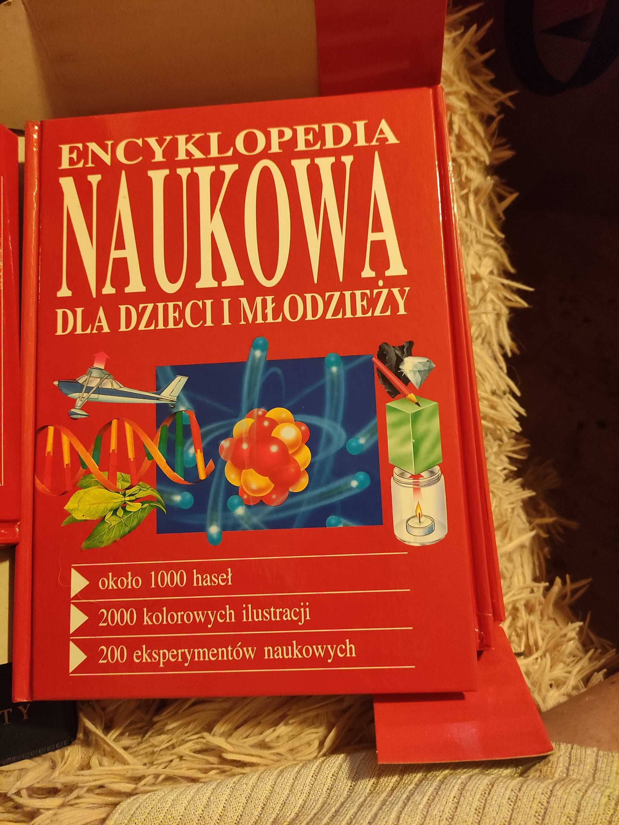 Encyklopedia naukowa dla dzieci 5 tomów. Muza SA rok 2001