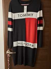 Sweter sukienka Tommy Hilfiger m/l
