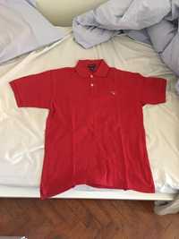 Polo vermelho Gant 13-14 anos