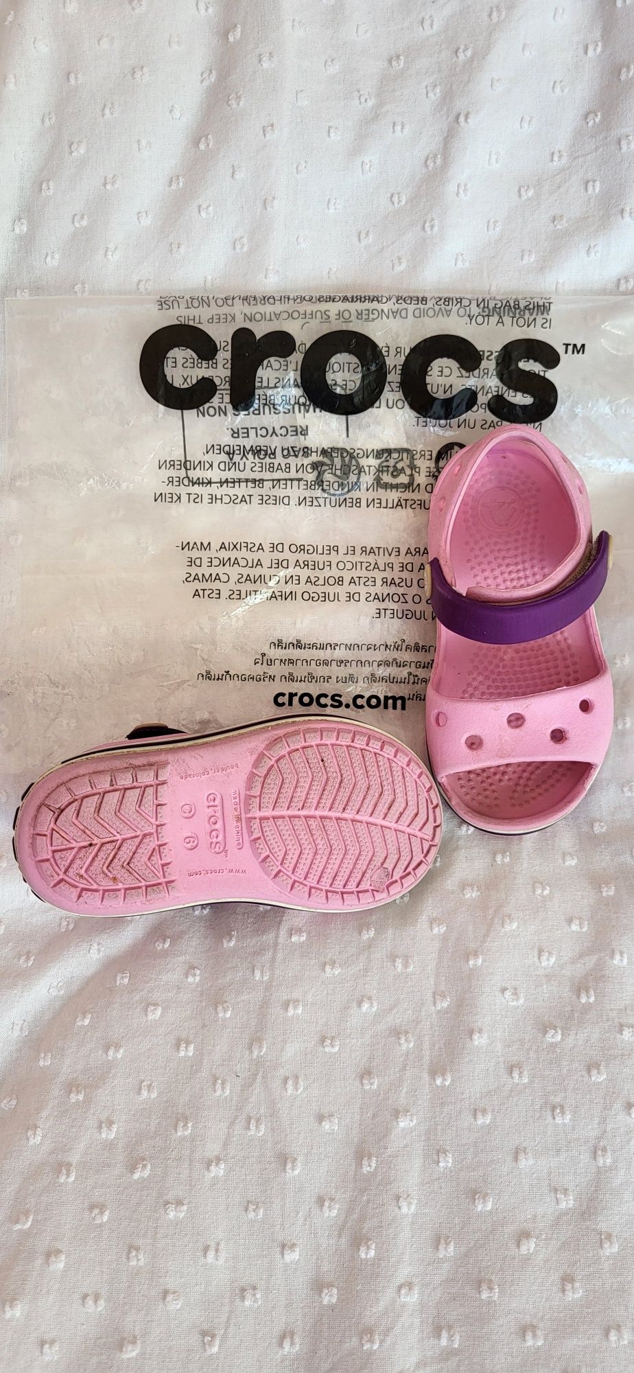 Crocs босоножки на девочку, C6 оригинал