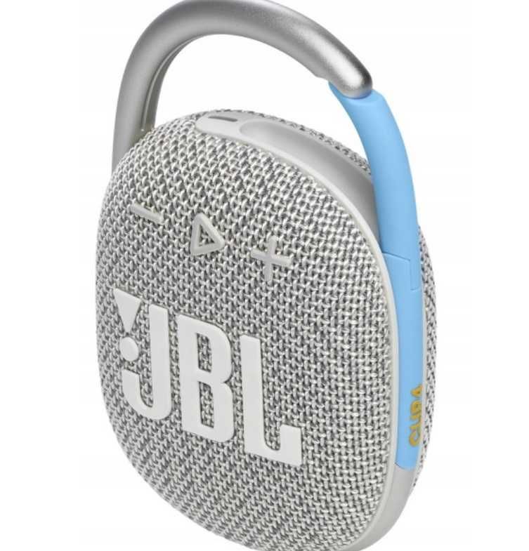 Głośnik Przenośny Bezprzewodowy JBL Clip 4 Eco White Biały Bluetooth