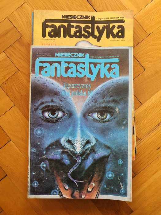 Fantastyka rocznik 1986 z debiutem Sapkowskiego