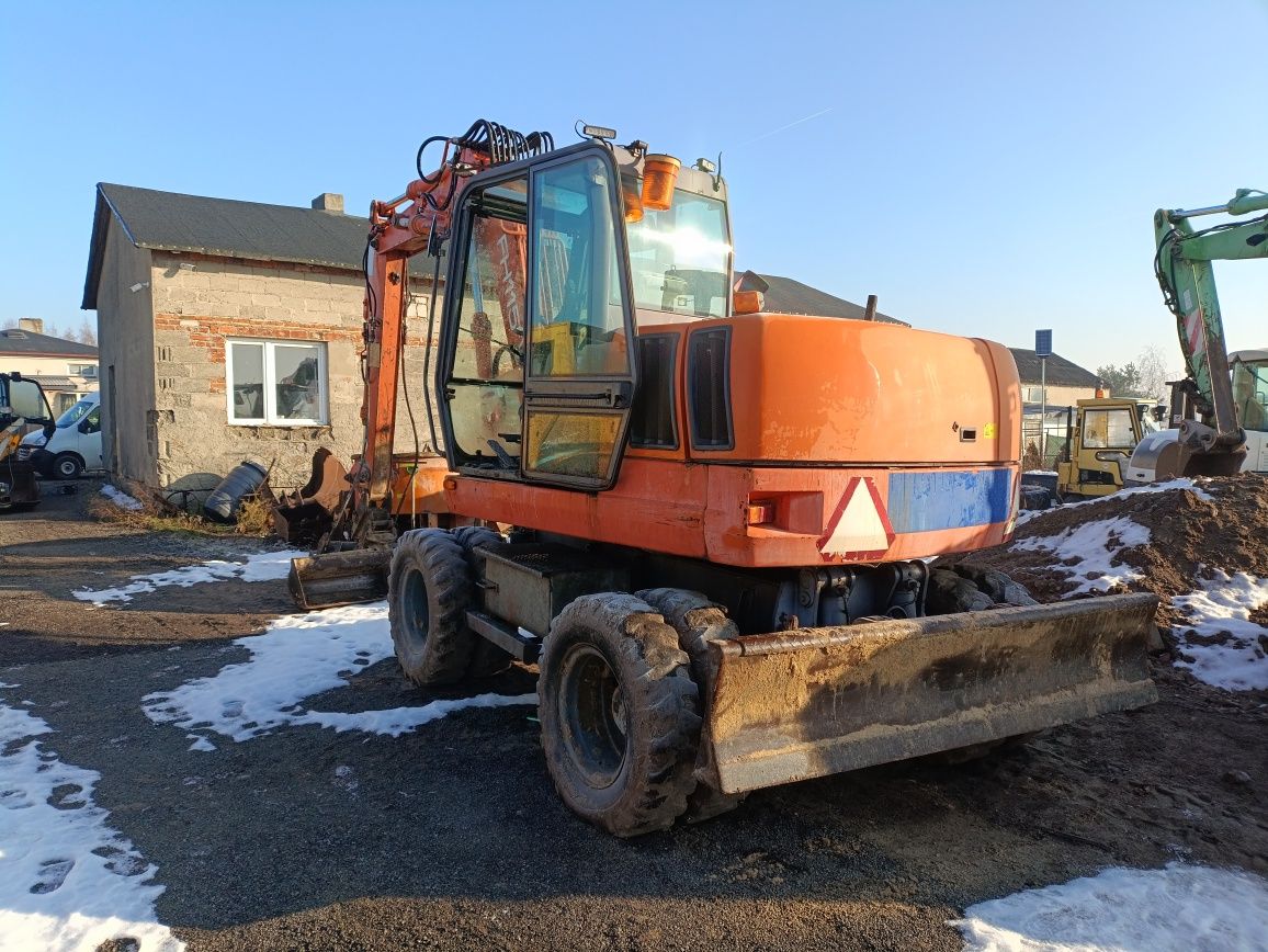 Fiat Hitachi pH 115 koparka kołowa jak liebherr cat JCB