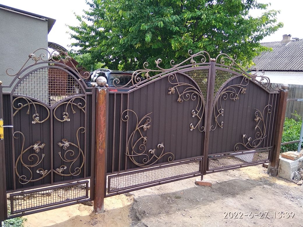 Ворота навесы решетки забор