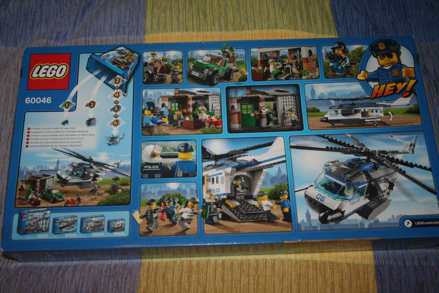 LEGO 60046 - Helicopter Surveillance NOVO