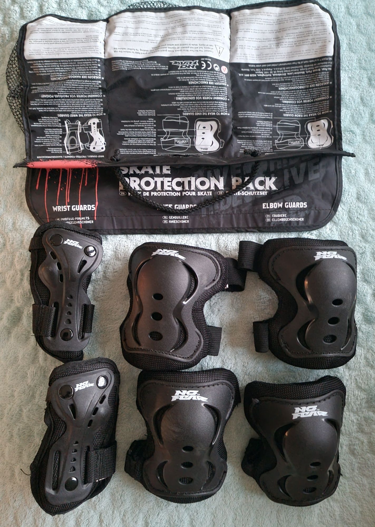 Pakiet ochraniaczy No fear Skate Protection Pack