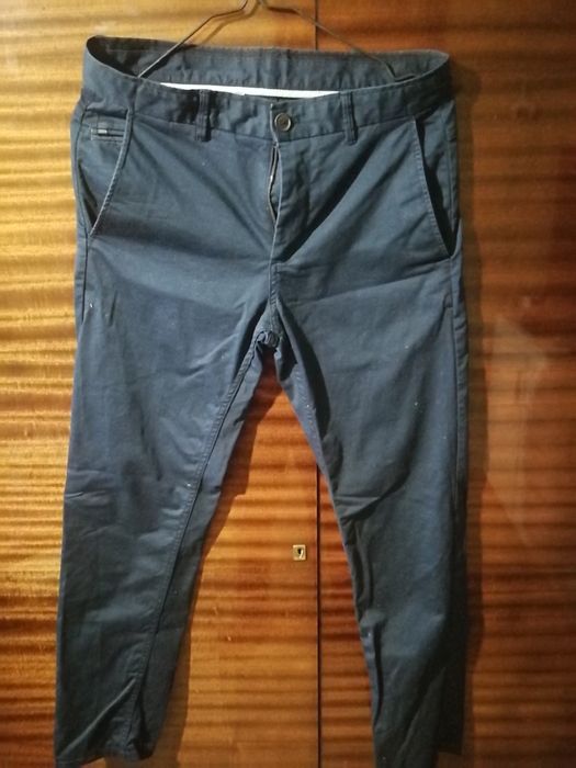 Штаны синие Zara man