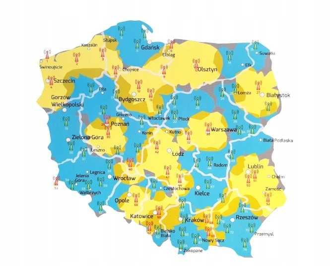 Antena aktywna wewnętrzna HD DVB-T TV ATD40