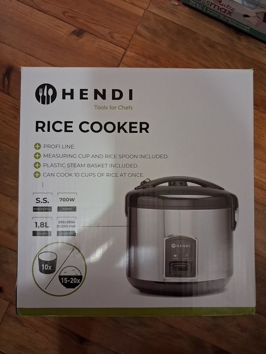 Рисоварка мультиварка пароварка hendi 1,8L