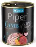 Karma dla psów dorosłych bogata w białko Piper Jagnięcina Marchew 800g