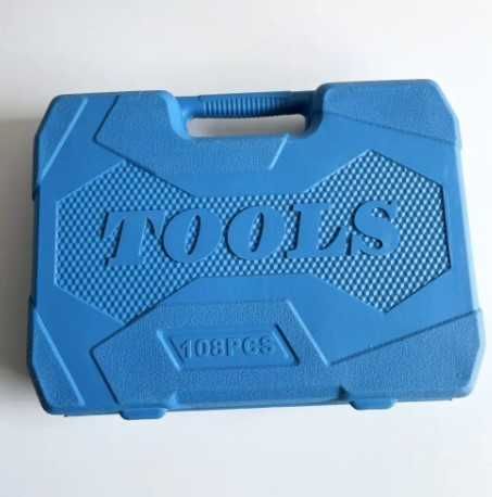 Набір інструментів zhongxin 108 шт — сталь, тріскачки 1/4", 3/8", 1/2"