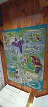 Dywan 160x 220 ulice domy miasto