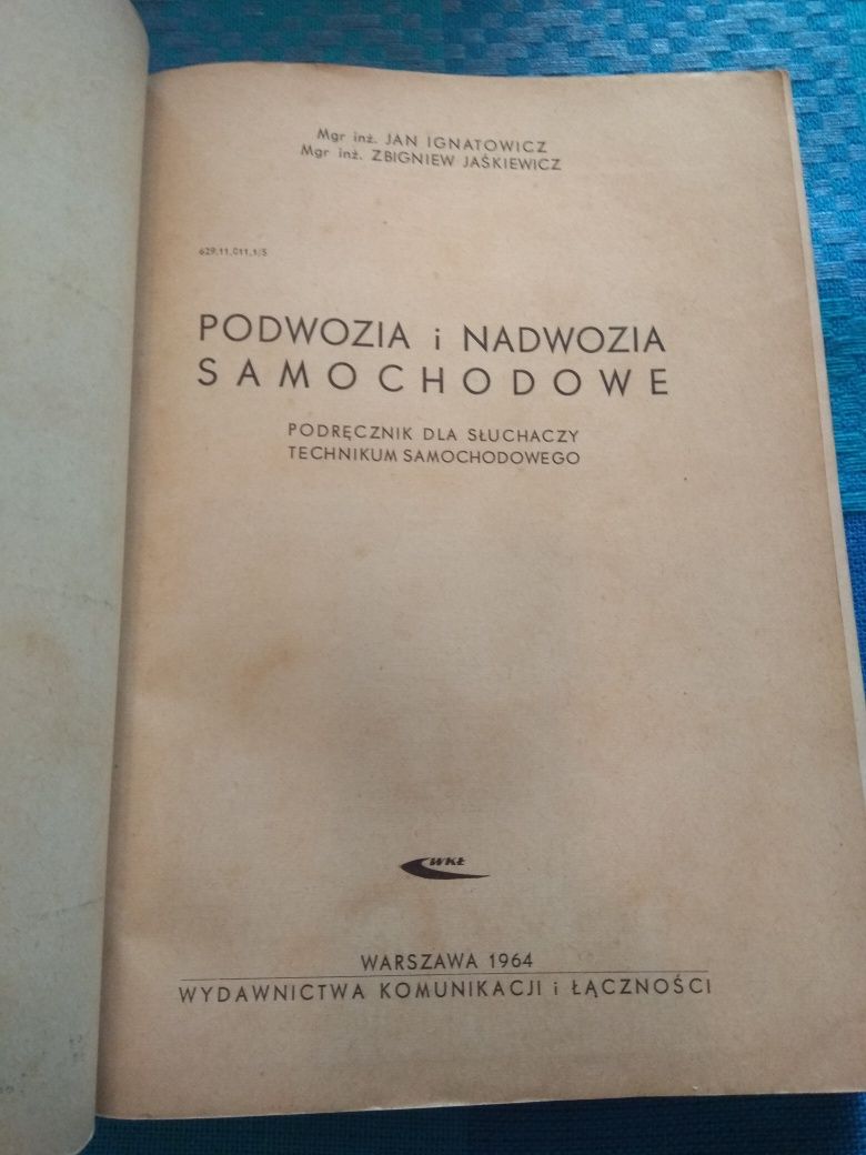 Podwozia i nadwozia samochodowe 1964