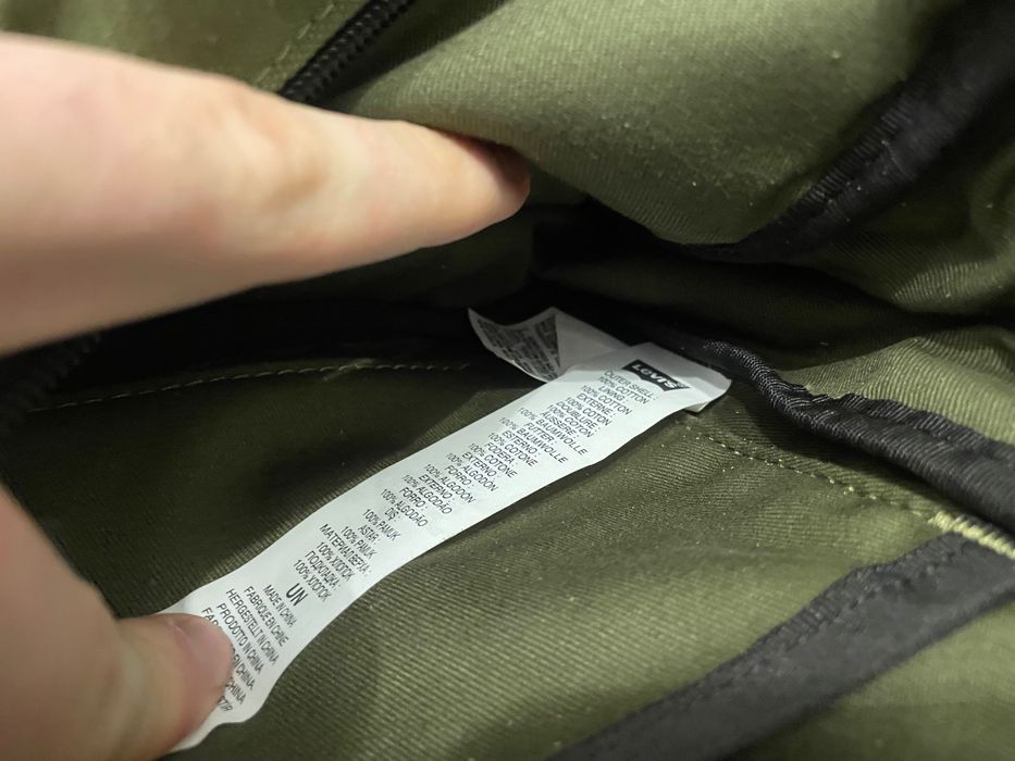 Сумка Levi`s в оливковом цвете, хорошее состояние